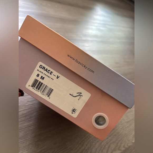 Lisa Vicky 🔥 Elegant Black Strappy Heels Size 8 - Picture 7 of 12